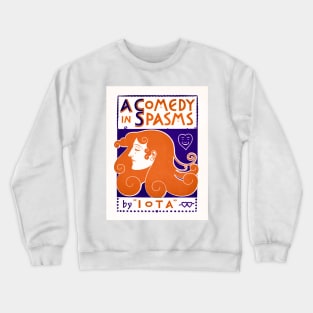 A comedy in spasms  (1895) Crewneck Sweatshirt